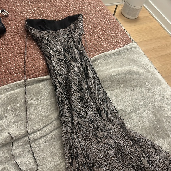 Snakeskin dress - independent NYC designer Dana Foley one of a kind - Size 1 - Picture 9 of 9